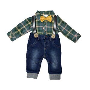 Cat & Jack Boys’ 3-Piece Dress Set – 0–3M